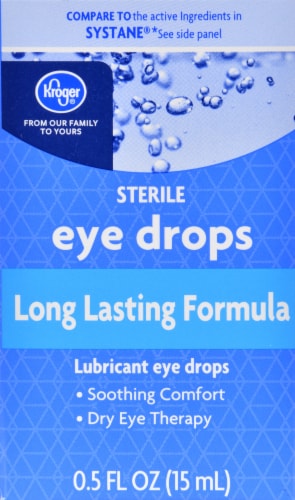 Kroger® Long Lasting Formula Eye Drops Perspective: front
