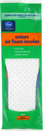 Kroger® Unisex Air-Foam Insoles Perspective: front