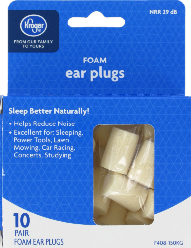 Kroger® Foam Ear Plugs Perspective: front