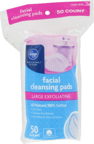 Large cotton shop pads for face