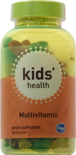 Kroger® Kid's Health Sour Multivitamin Gummies Perspective: front