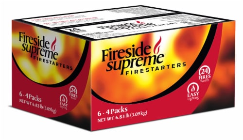 Fireside Supreme® Firestarters Perspective: front