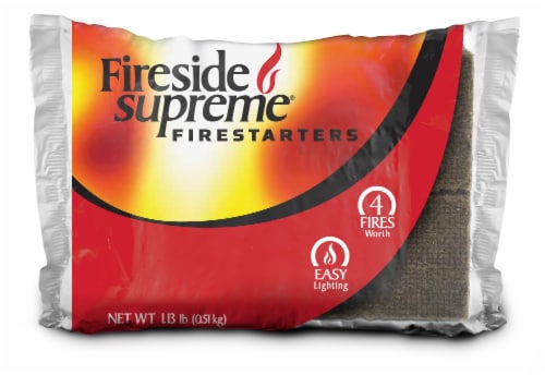 Fireside Supreme® Firestarters Perspective: front