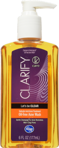 Kroger® Acne Wash Oil Free Perspective: front