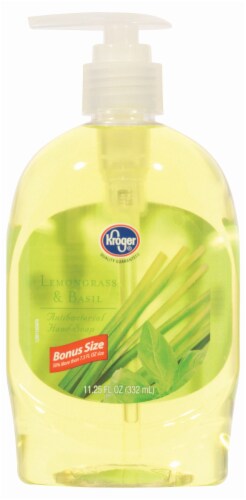 Kroger® Lemongrass & Basil Hand Soap Perspective: front