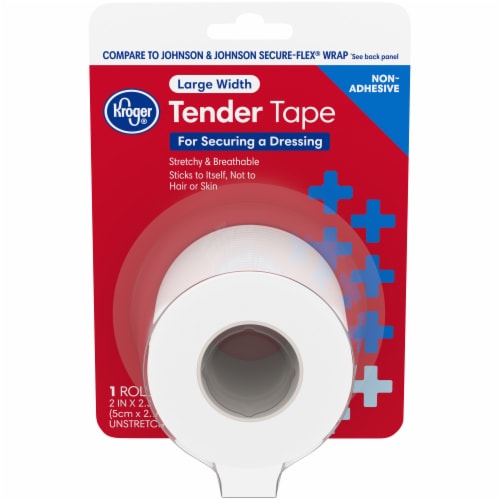 Kroger® Non Adhesive Large Width Tender Tape Perspective: front