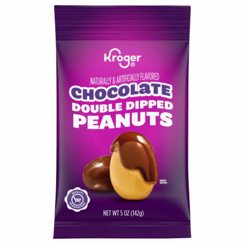 Kroger® Chocolate Double Dipped Peanuts Perspective: front