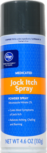 Kroger® Medicated Jock Itch Powder Spray Perspective: front