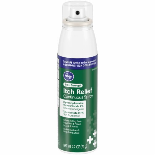 Kroger® Extra Strength Itch Relief Spray Perspective: front