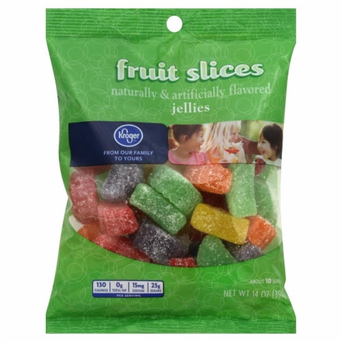 Kroger® Fruit Slices Jellies Perspective: front