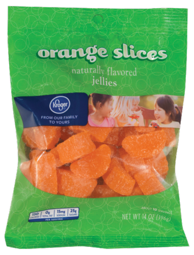 Kroger® Orange Slices Jellies Perspective: front
