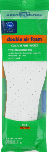 Kroger®  Double Air Foam Insoles Perspective: front
