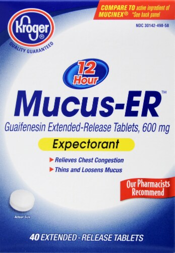 Kroger® Mucus-ER Perspective: front
