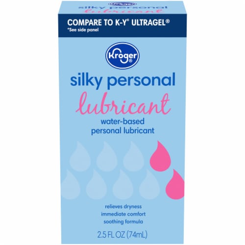 Kroger® Silky Personal Lubricant Perspective: front