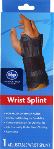 Kroger®  Adjustable Wrist Splint Perspective: front