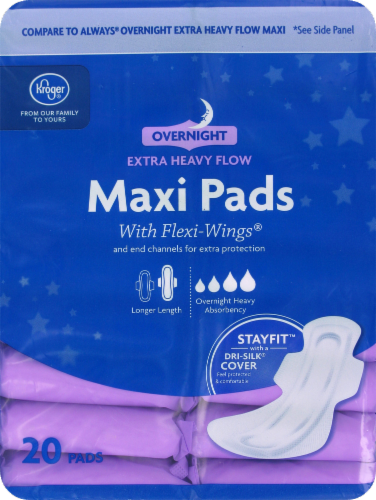 Kroger® Maxi Pads Perspective: front