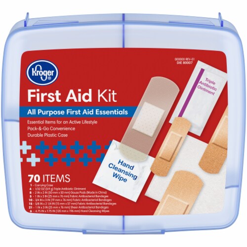 Kroger® First Aid Kit Perspective: front