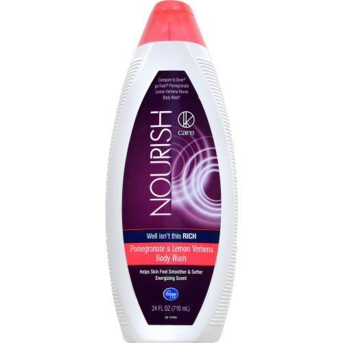 Kroger® Pomegranate & Lemon Verbena Body Wash Perspective: front