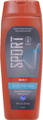 Kroger® Active Sport Body Wash for Men Perspective: front