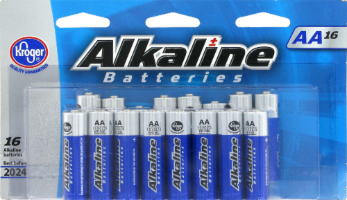 Kroger® Alkaline AA Batteries Perspective: front