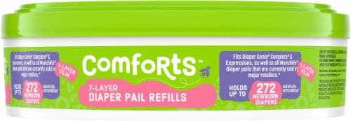 Comforts™ Universal Diaper Pail Refill Bags Perspective: front