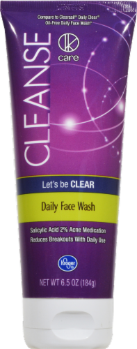 Kroger®  Cleanse Daily Face Wash Perspective: front