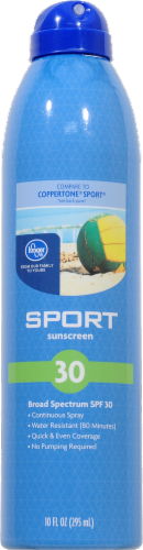 Kroger® Sport SPF 30 Continuous Spray Sunscreen Perspective: front