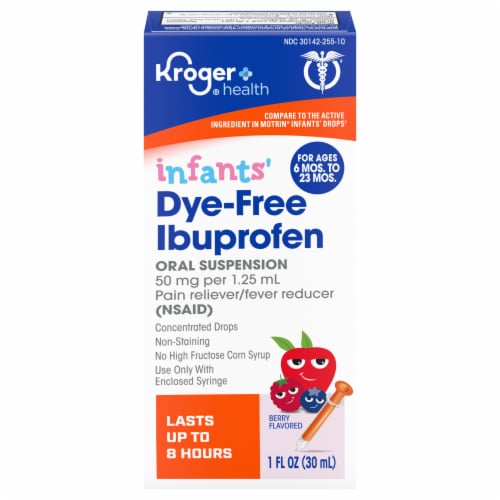 Kroger® Infants' Berry Flavor Liquid Ibuprofen, 1 fl oz - Kroger