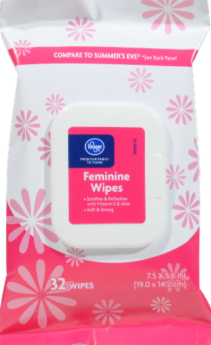 Kroger® Feminine Wipes Perspective: front