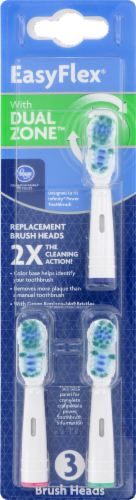Kroger® Easyflex® Dual Zone Replacement Brush Refill Perspective: front