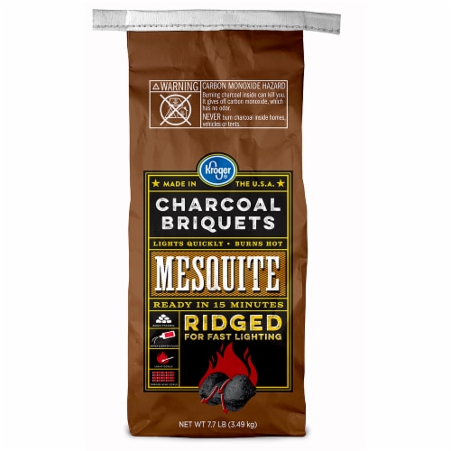 Kroger Ridged Charcoal Briquets Mesquite 7.7 lb Kroger