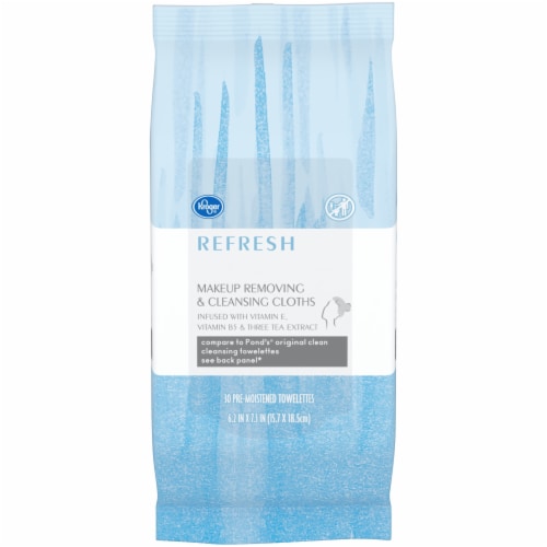 Kroger® Refresh Makeup Removing & Cleansing Cloths Perspective: front