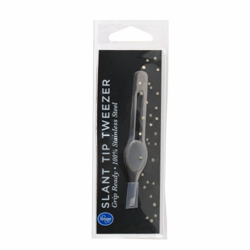 Kroger® Slant Tip Tweezer Perspective: front