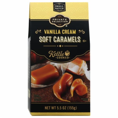 Private Selection® Vanilla Creme Soft Caramels Perspective: front