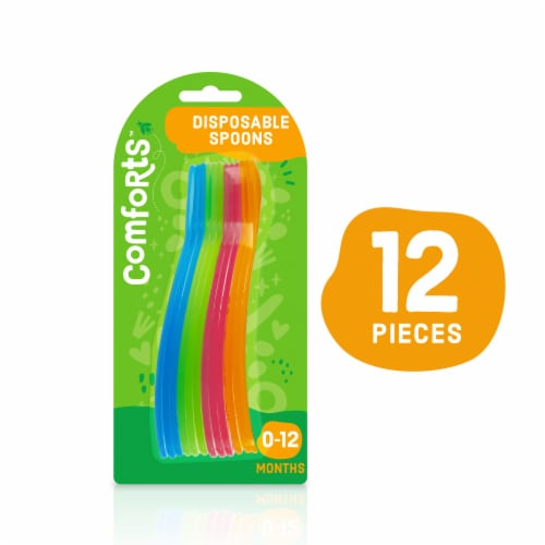 Comforts™ Disposable Spoons Perspective: front