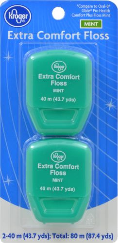 Kroger®  Mint Extra Comfort Floss Perspective: front