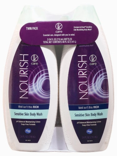 Kroger® Nourish Sensitive Skin Body Wash Perspective: front