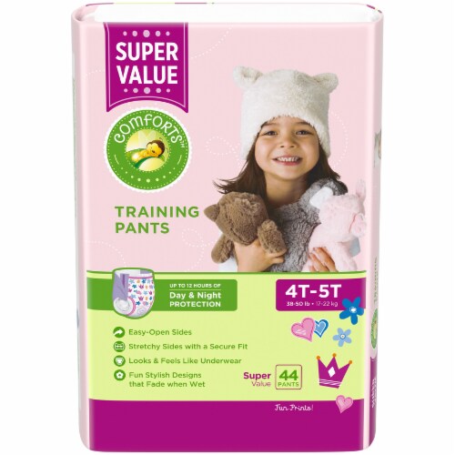 Comforts™ For Toddler Day & Night Training Pants Girls 4T-5T (37+ lbs), 44  count - Kroger