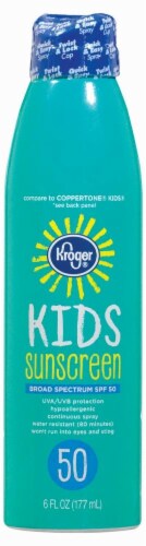 Kroger® Kids Sunscreen SPF 50 Perspective: front