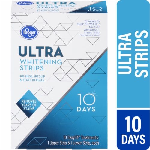 Kroger® Ultra Whitening Strips Perspective: front