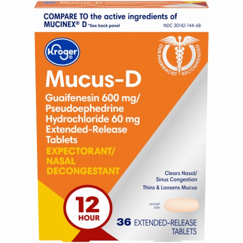 Kroger® Mucus-D Perspective: front