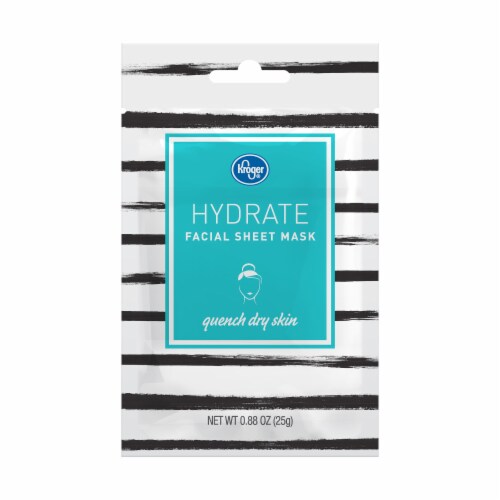 Kroger® Hydrate Facial Sheet Mask Perspective: front