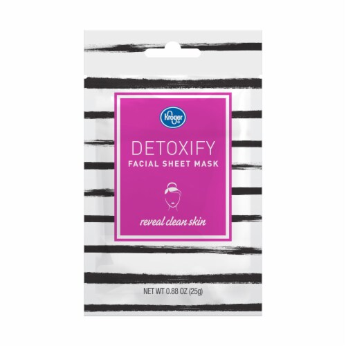 Kroger® Detoxify Facial Sheet Mask Perspective: front