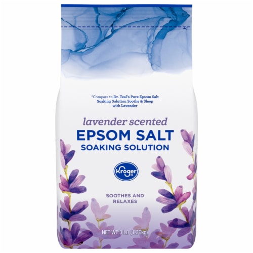 Kroger® Relax Lavender Epsom Salt Perspective: front