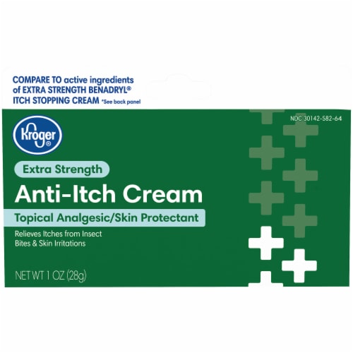 Kroger®  Extra Strength Anti-Itch Cream Perspective: front