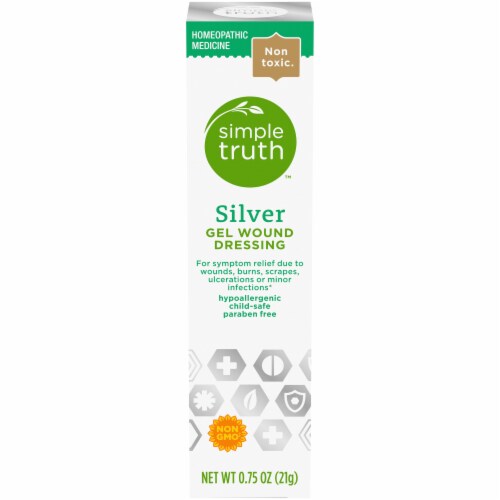 Simple Truth™ Silver Gel Wound Dressing Perspective: front