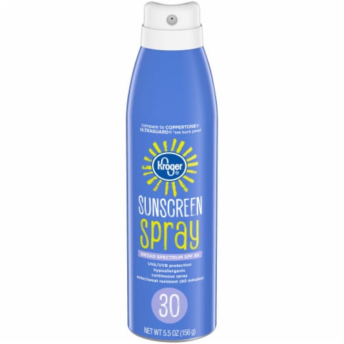 Kroger® Sunscreen Spray SPF 30 Perspective: front