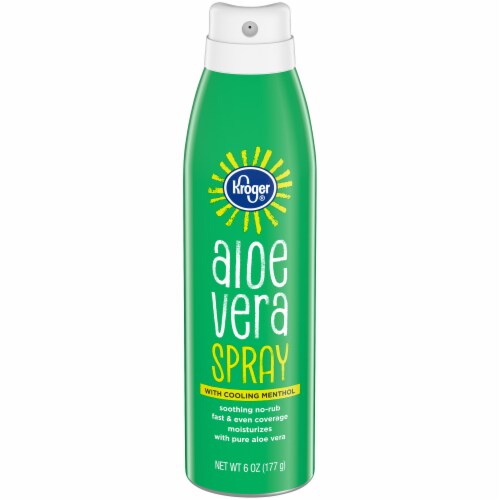Kroger® Aloe Vera with Cooling Menthol Spray Perspective: front