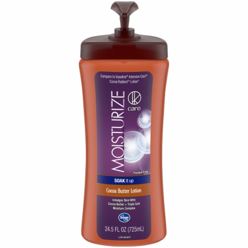 Kroger® Care Moisturize Cocoa Butter Lotion Perspective: front