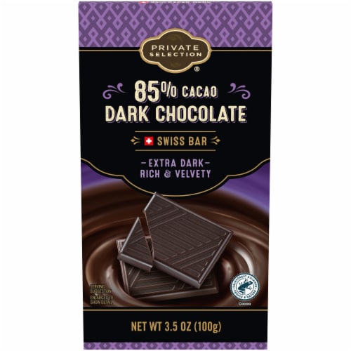 Private Selection® 85% Cacao Dark Chocolate Swiss Bar, 3.5 oz - Kroger